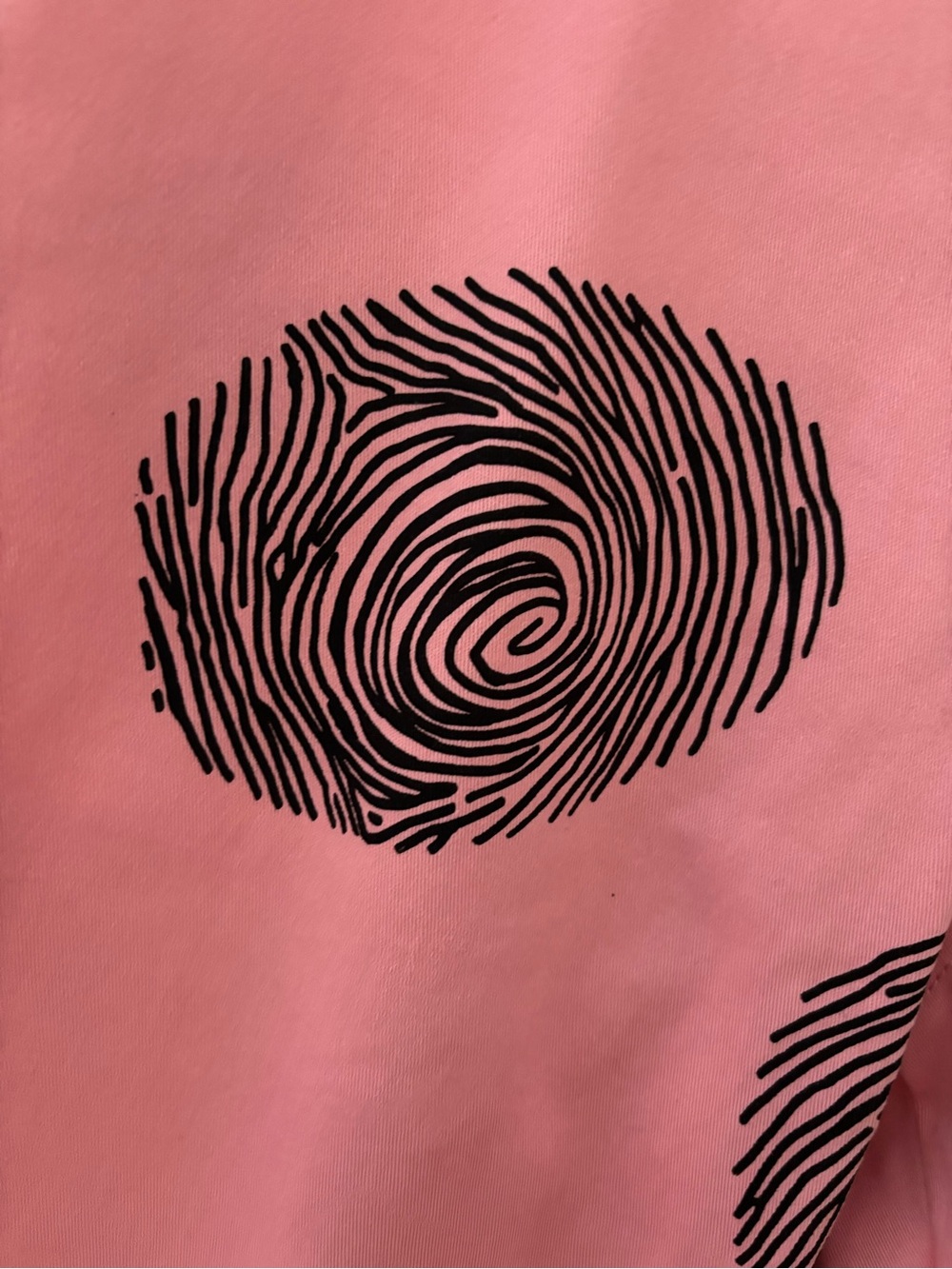 Golf Wang Pink/Black Fingerprint Twill Pants 32x31 Regular Fit Straight Pockets - Picture 2 of 6